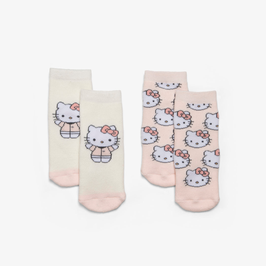 שני זוגות גרביים בהדפס הלו קיטי