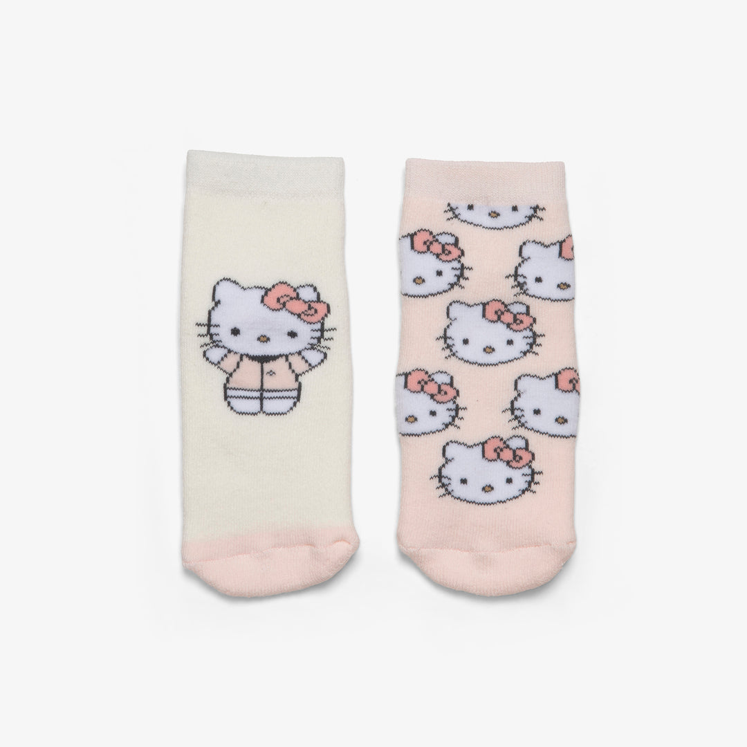 שני זוגות גרביים בהדפס הלו קיטי
