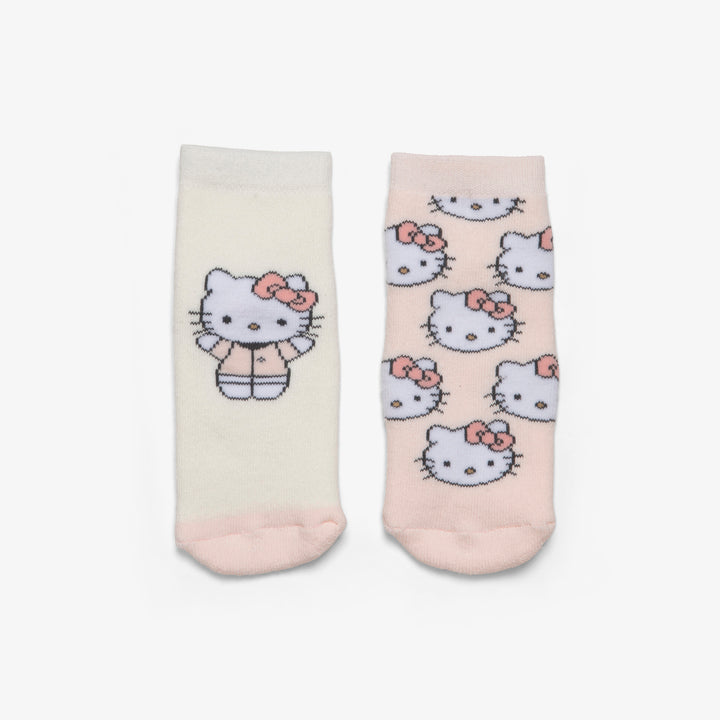 שני זוגות גרביים בהדפס הלו קיטי