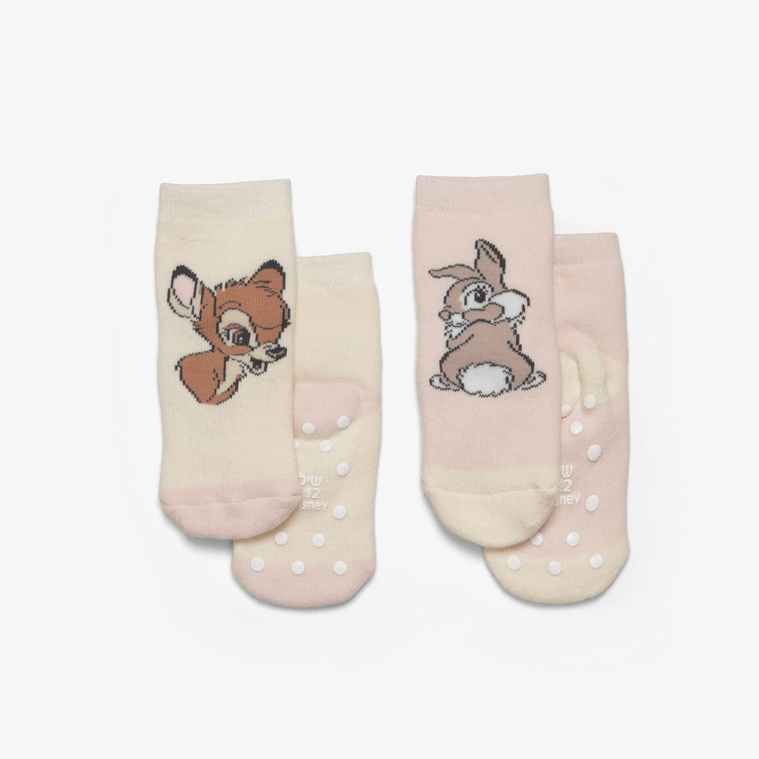 שני זוגות גרביים בהדפס במבי