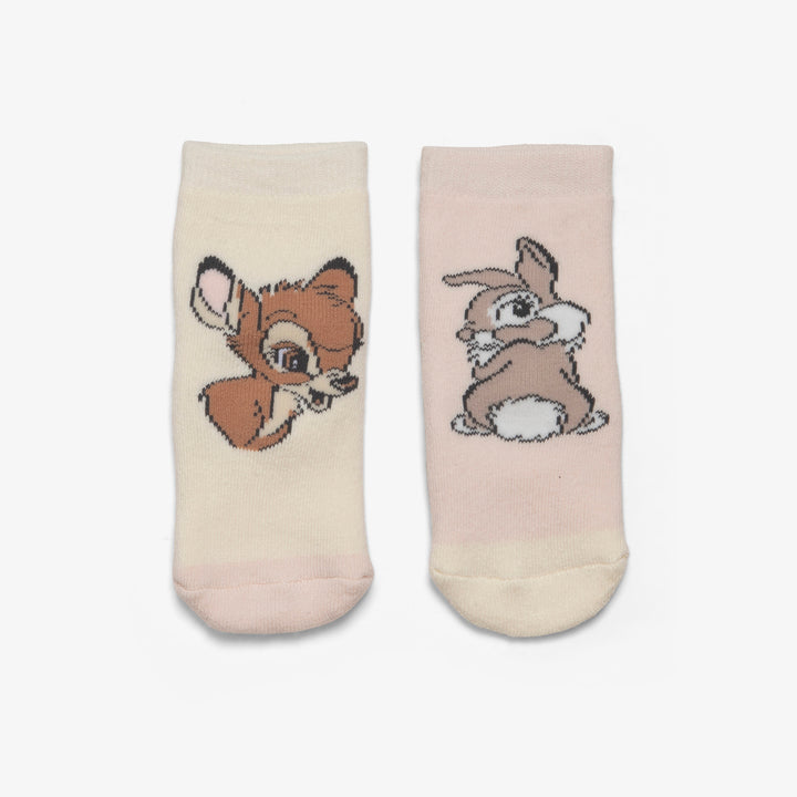 שני זוגות גרביים בהדפס במבי