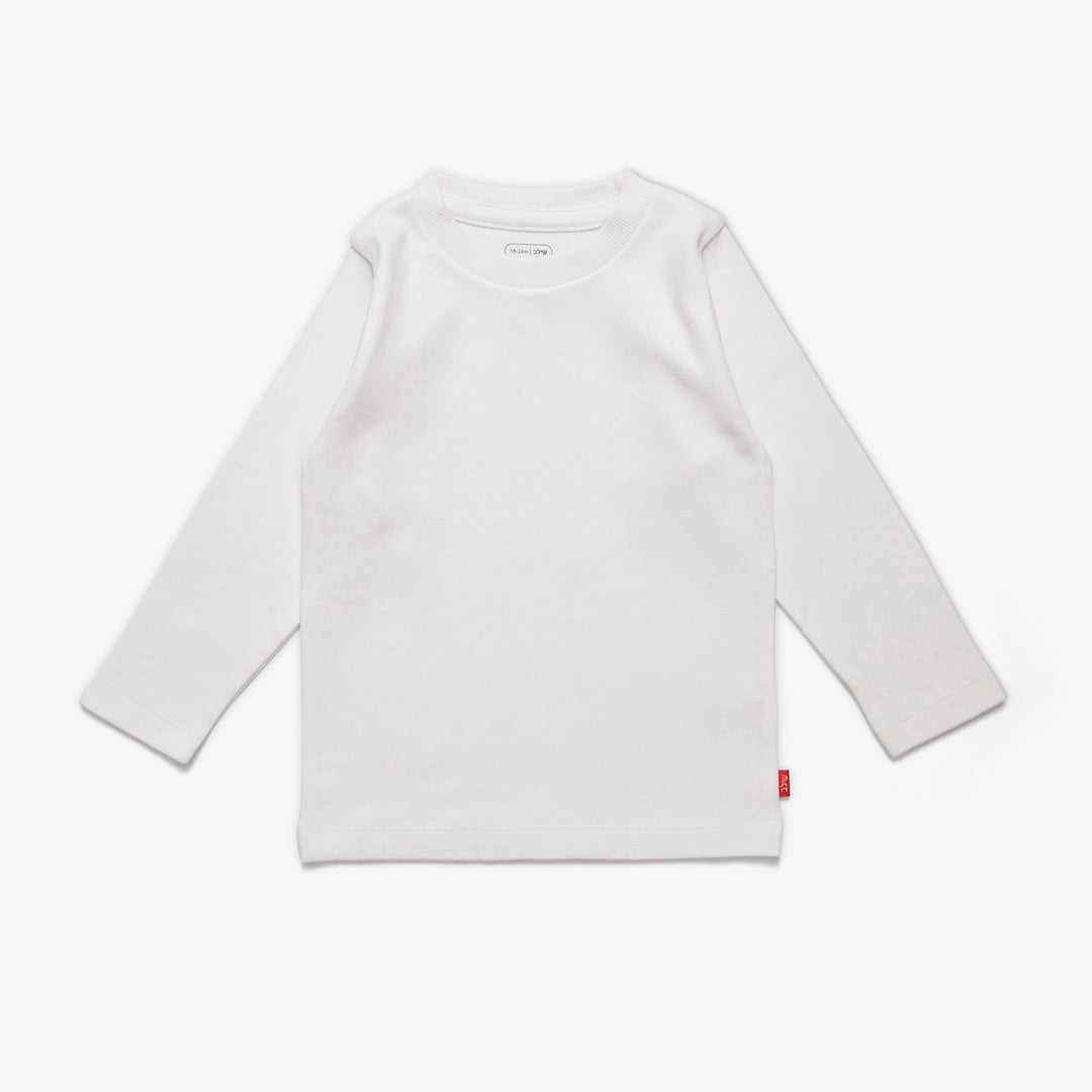 זוג חולצות בייסיק לבנות