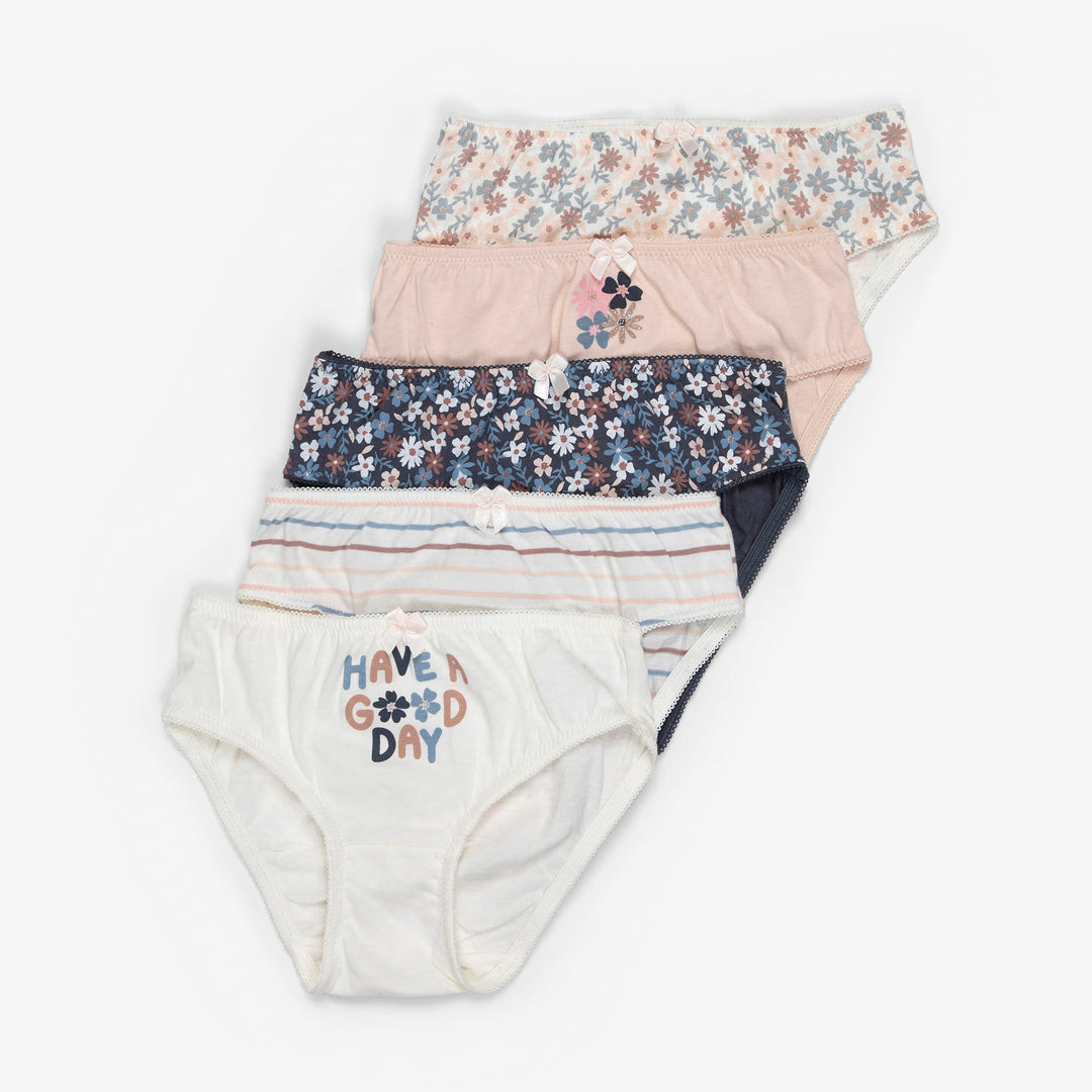 מארז 5 תחתונים פרחים