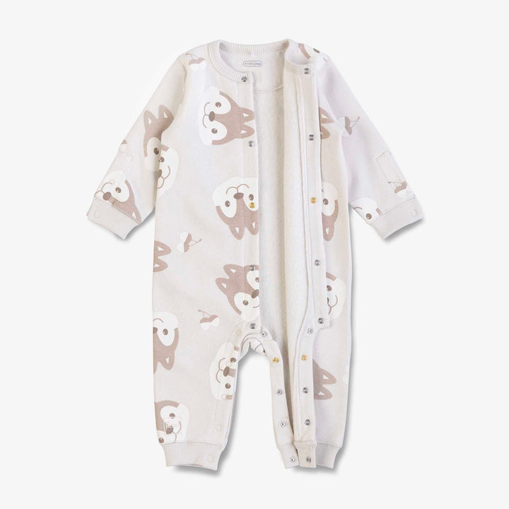 אוברול ארוך עם לחצניות