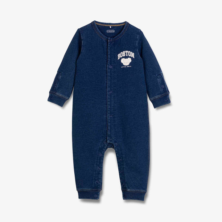 אוברול ארוך עם לחצניות