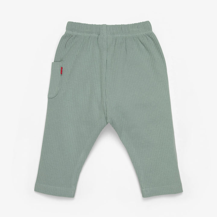 מכנסי טרנינג עם כיס צבע אקווה