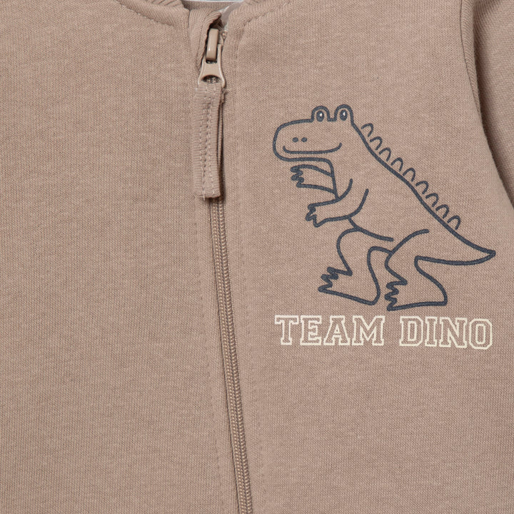 זוג אוברולים הדפס דינוזאורים