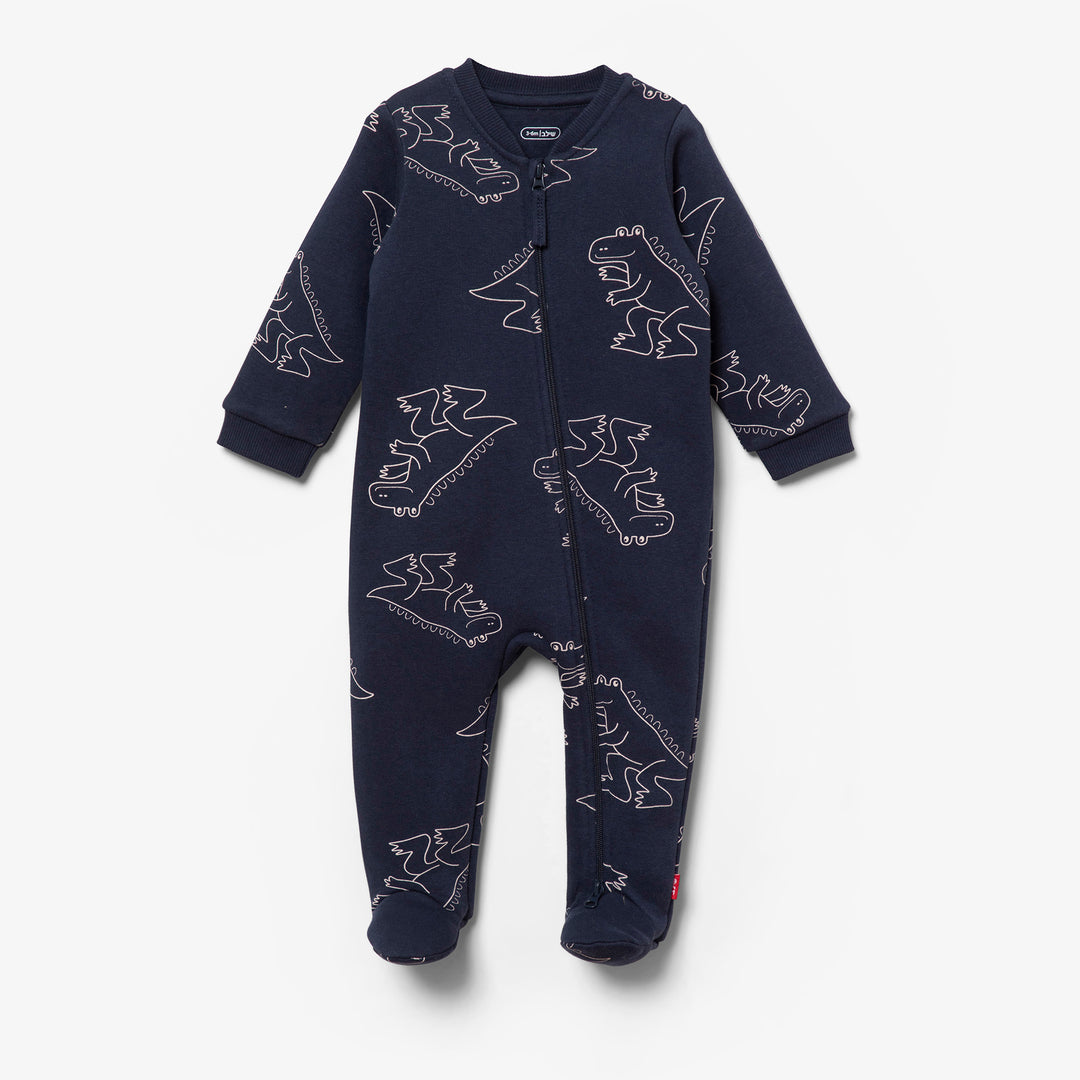 זוג אוברולים הדפס דינוזאורים