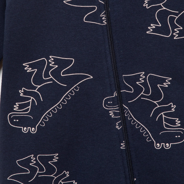 זוג אוברולים הדפס דינוזאורים