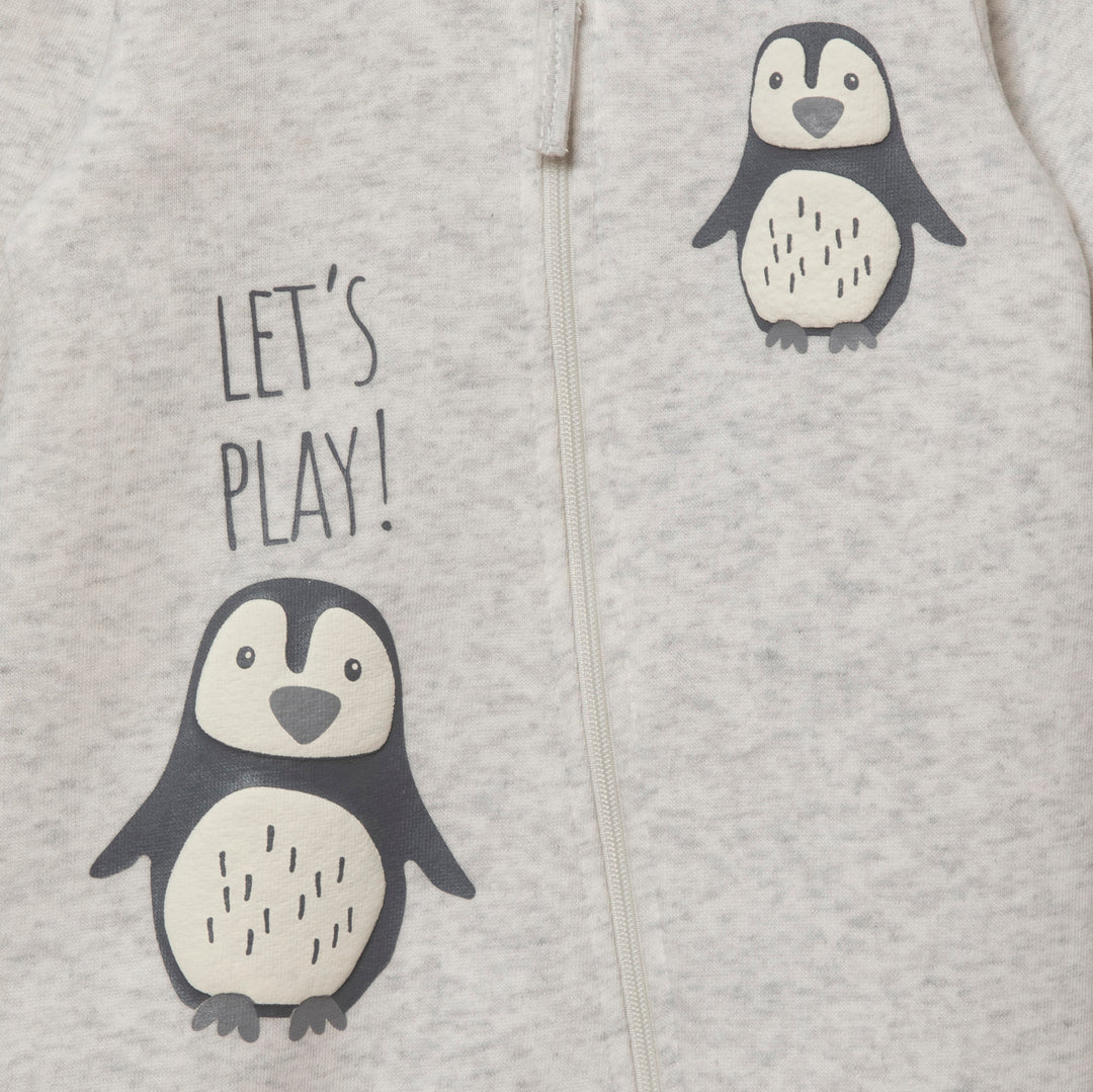 זוג אוברולים הדפס פינגווינים