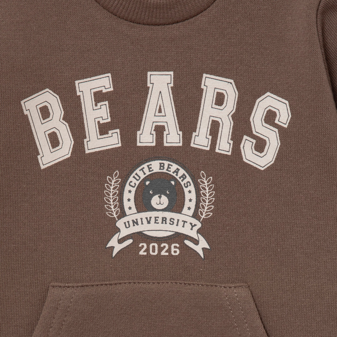 זוג אוברולים הדפס דובים