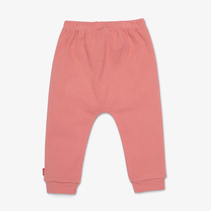 מכנסי שקי בנות בצבע ורוד