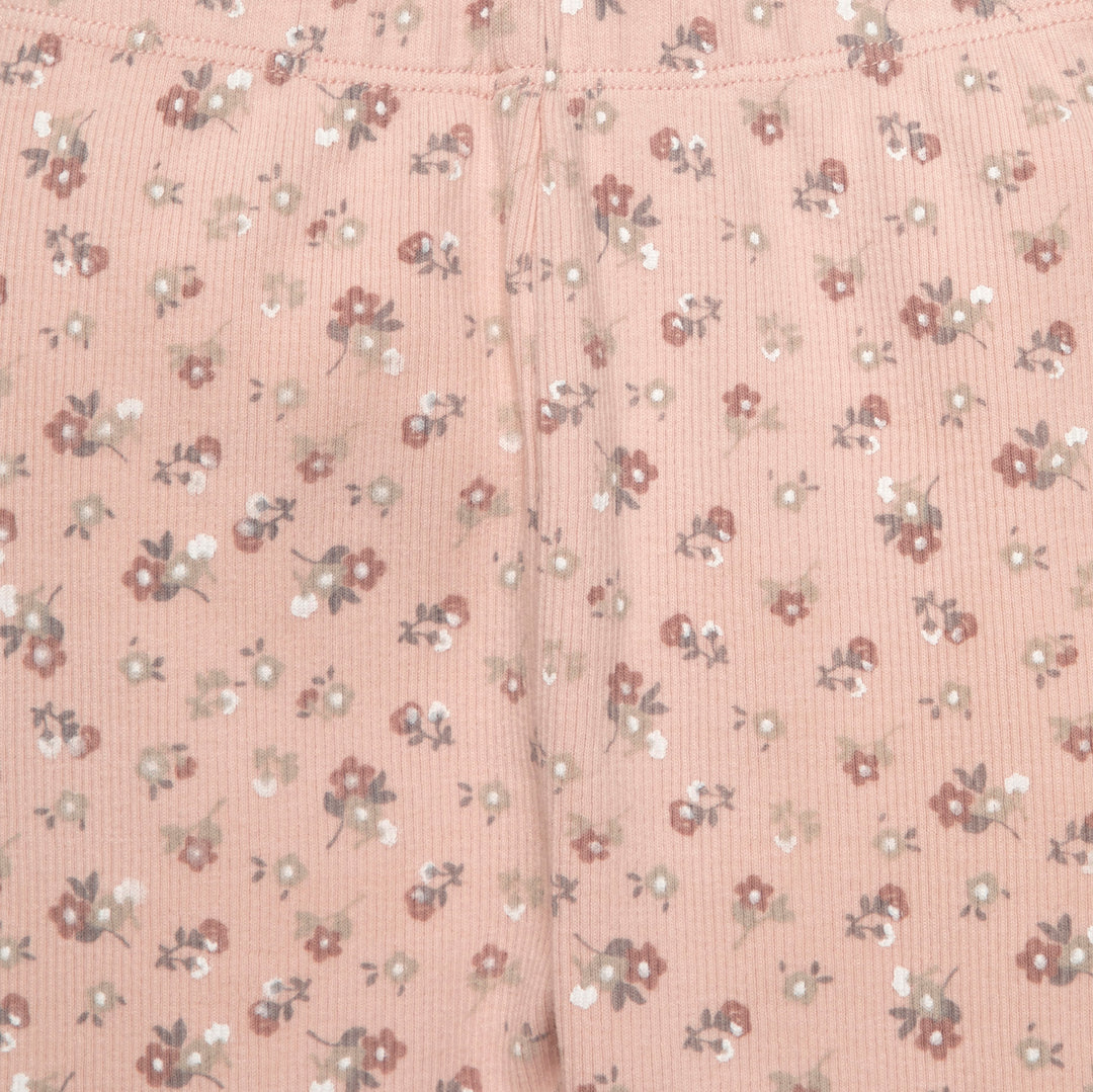 מכנסי טייץ ארוכים הדפס פרחוני