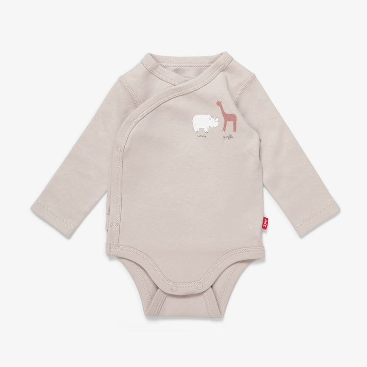 מארז 5 בגדי גוף מעטפת חיות