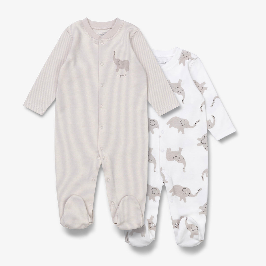 מארז 2 אוברולים פילים