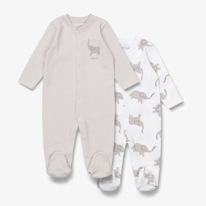 מארז 2 אוברולים פילים