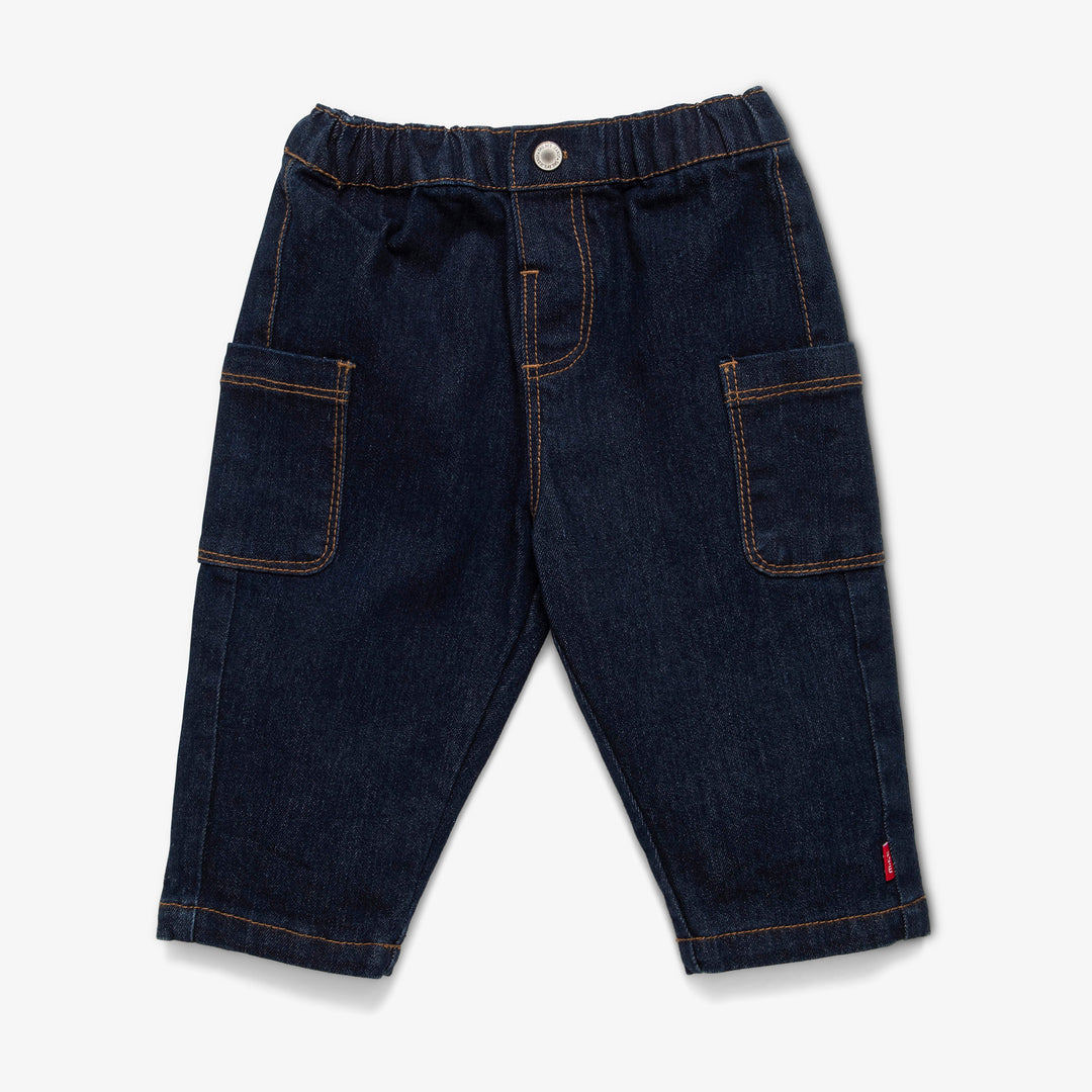 מכנסי ג'ינס רחבים