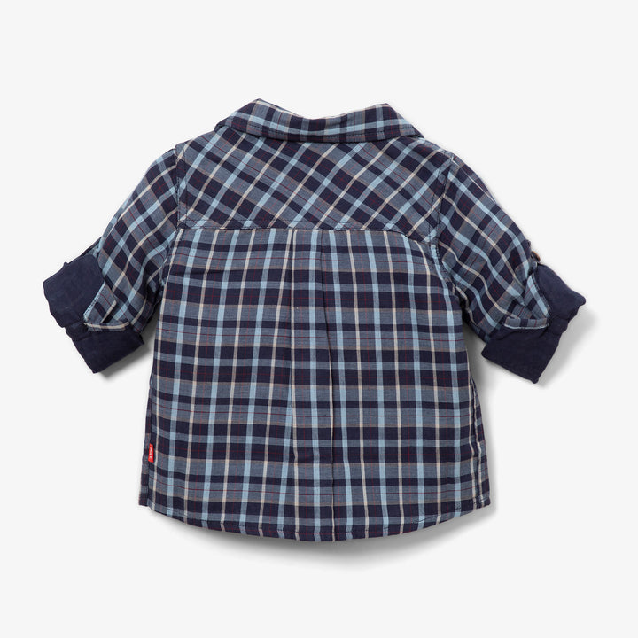 חולצת מוסלין משובצת