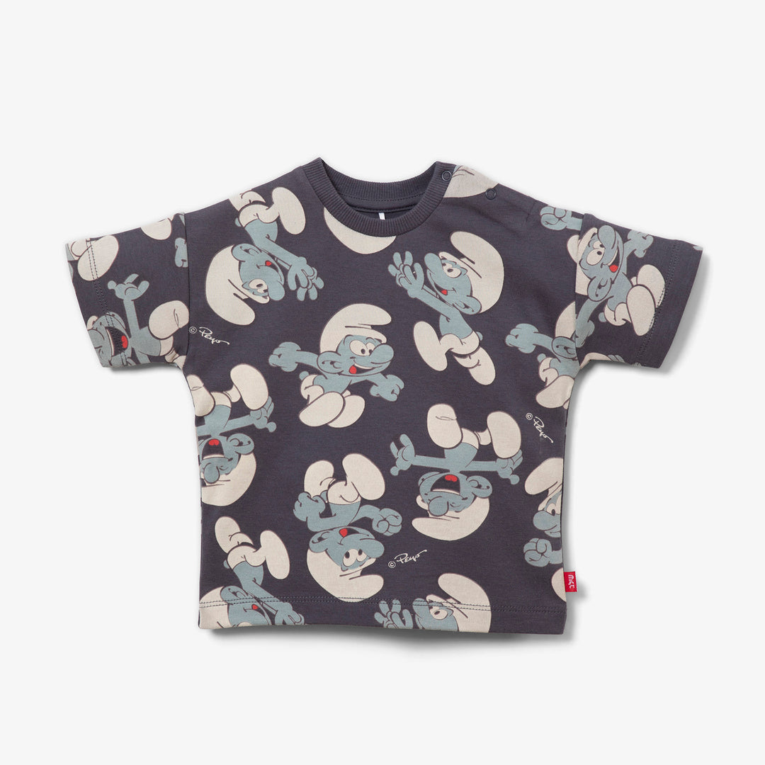 חולצה כחולה בהדפס הדרדסים