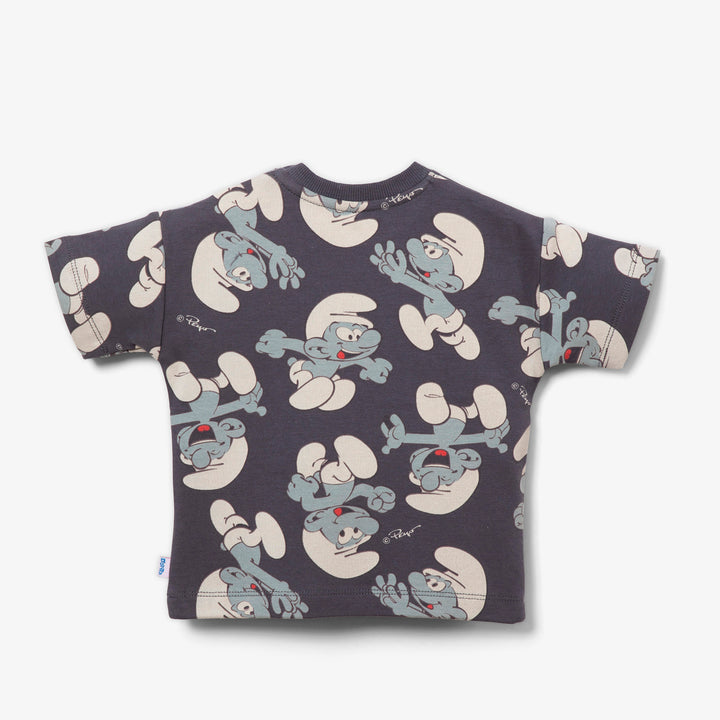 חולצה כחולה בהדפס הדרדסים