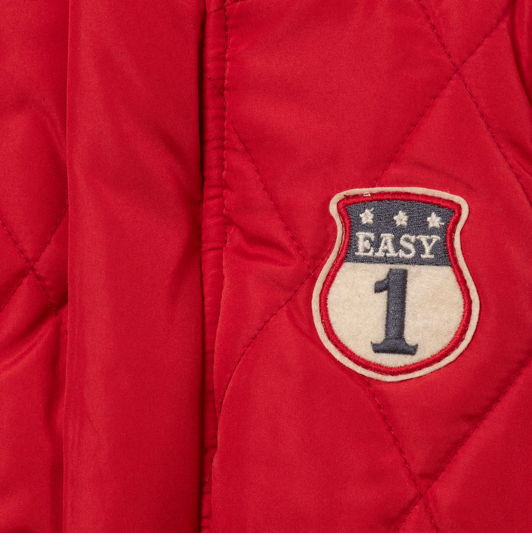 וסט אדום מרופד