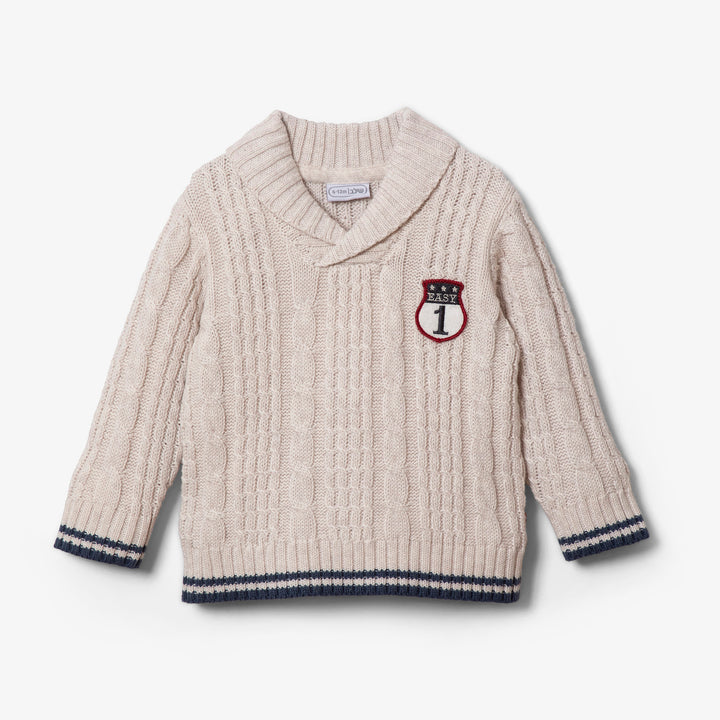 סוודר סריג בנים