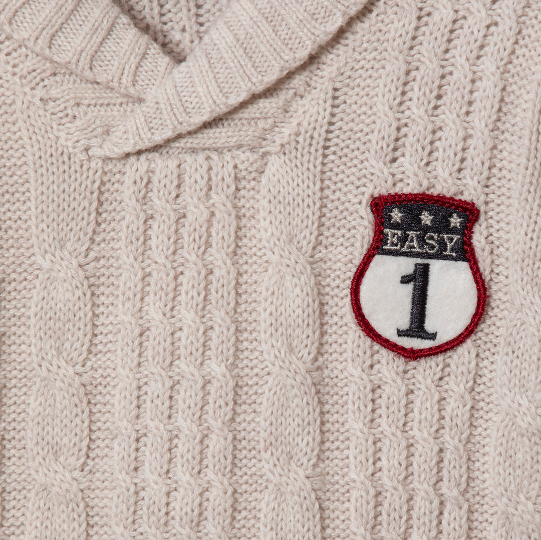 סוודר סריג בנים