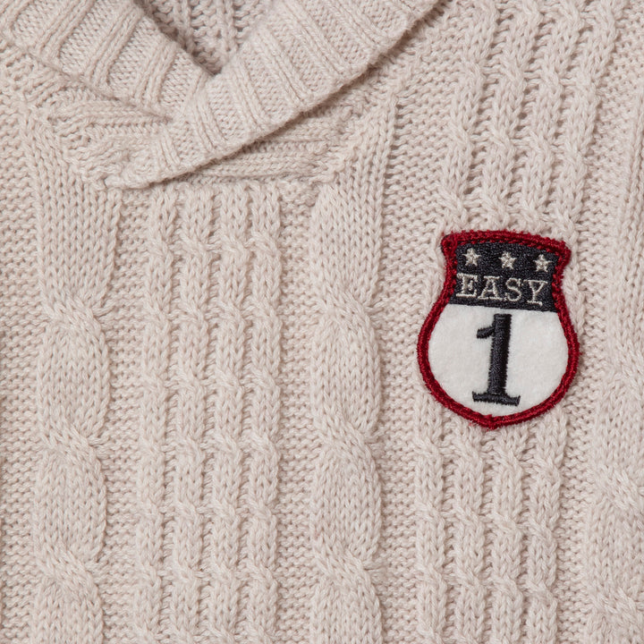 סוודר סריג בנים