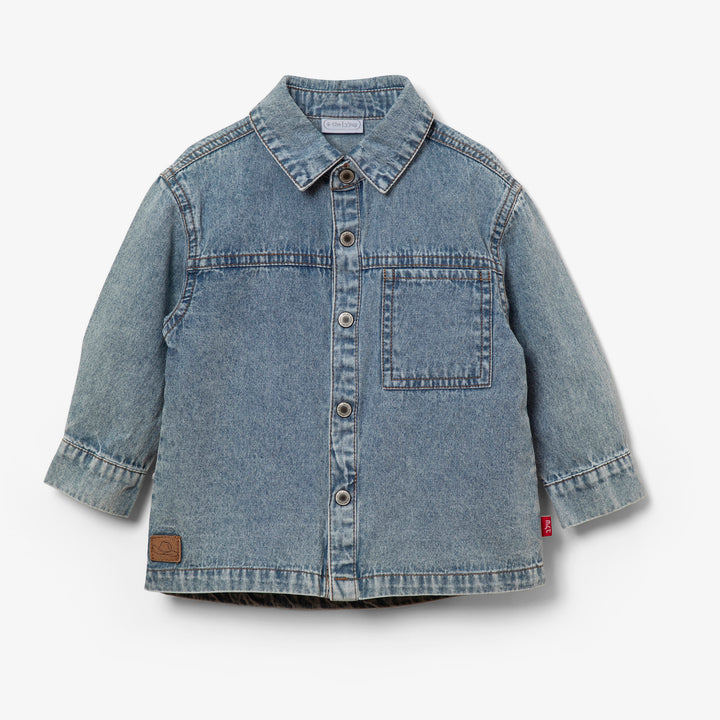 חולצת ג'ינס מכופתרת