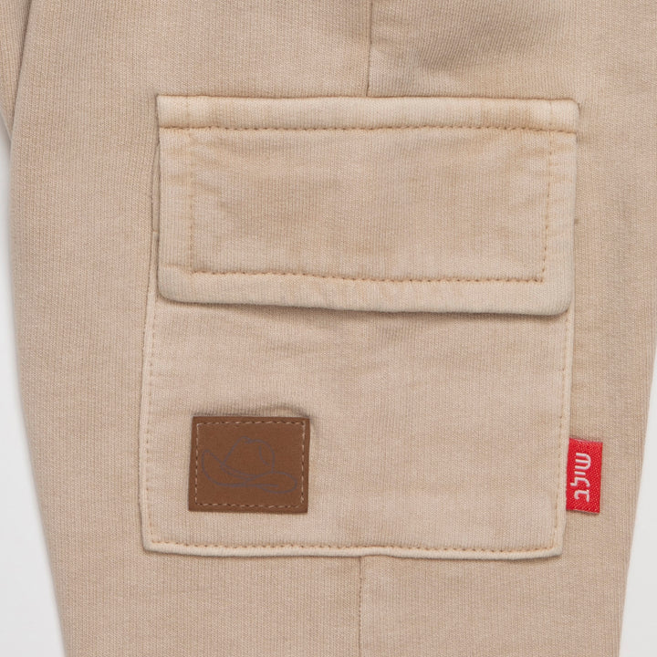 מכנסי דגמח צבע מוקה