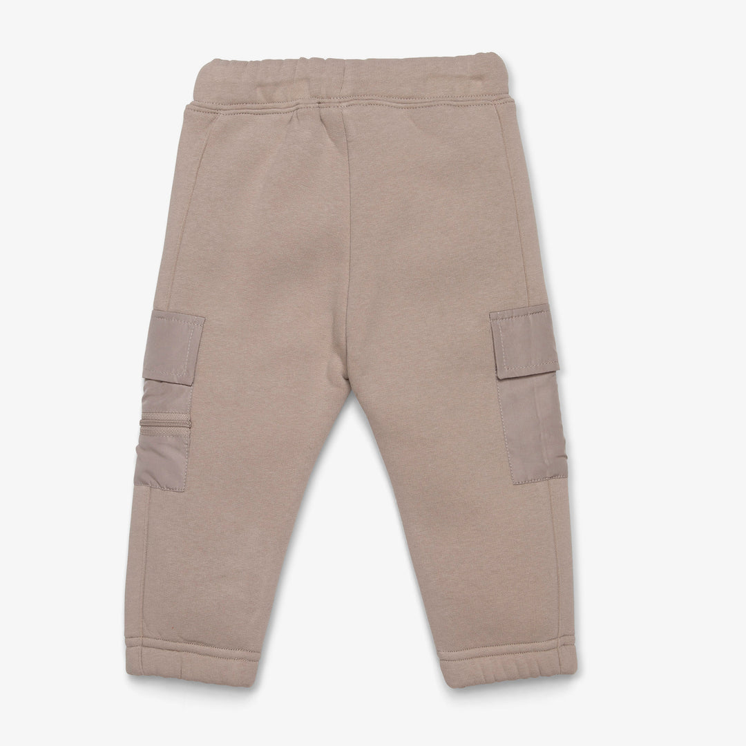 מכנסים ארוכים צבע מוקה