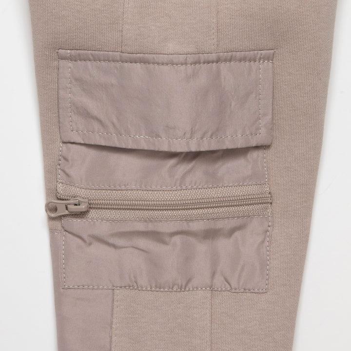 מכנסים ארוכים צבע מוקה