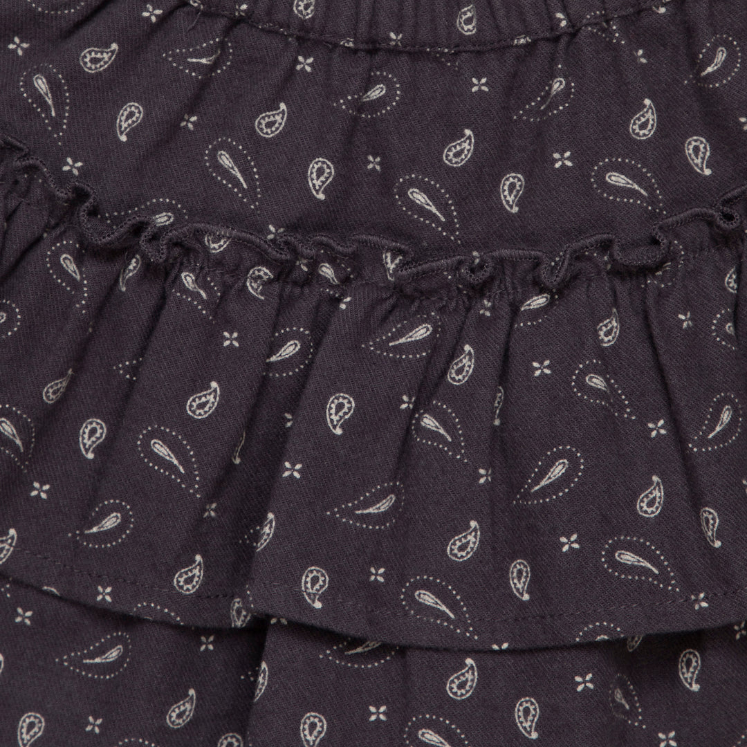 חצאית קומות כחולה