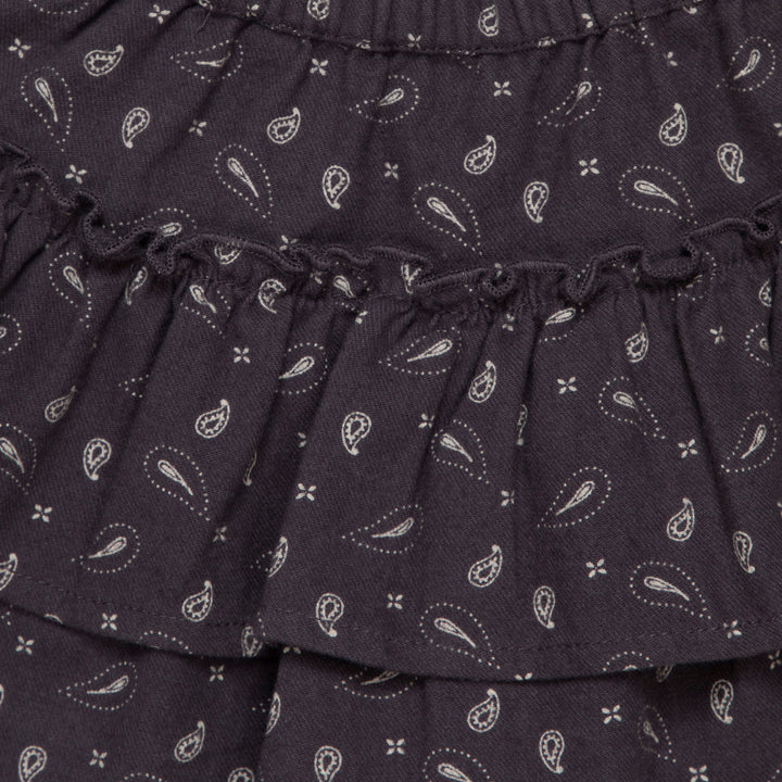 חצאית קומות כחולה