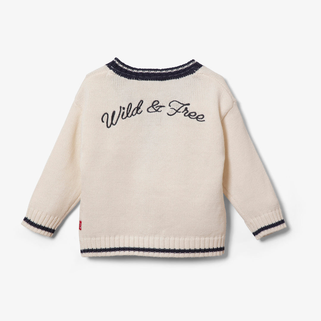 קרדיגן בנות מכופתר