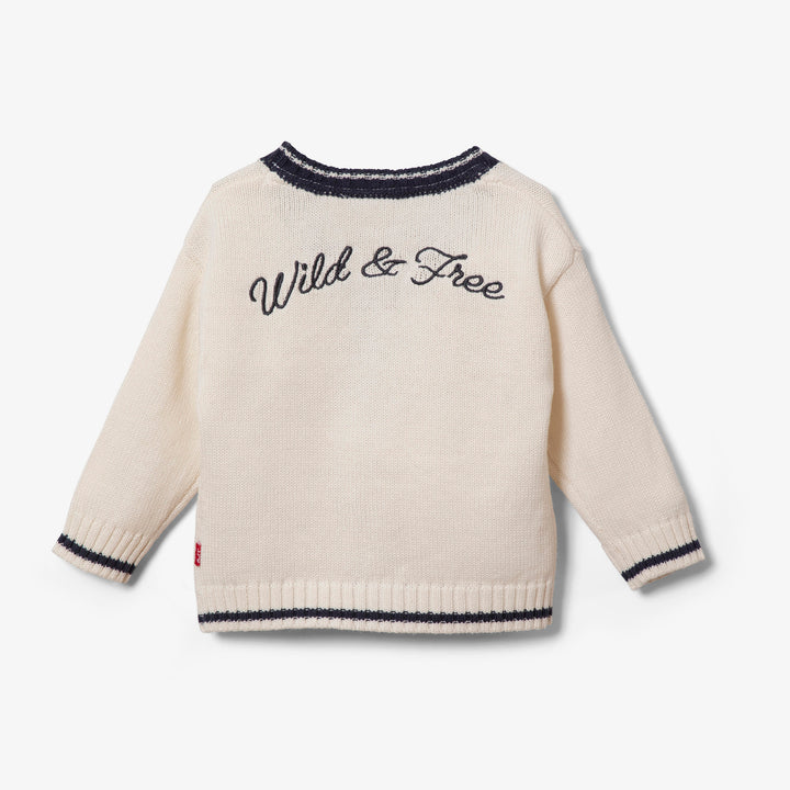 קרדיגן בנות מכופתר