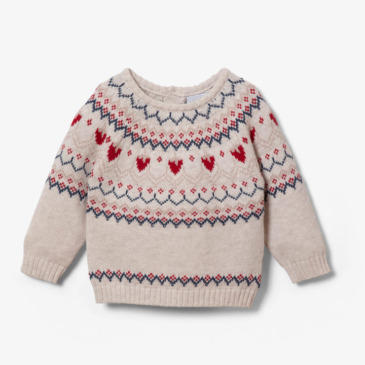 סוודר מודפס