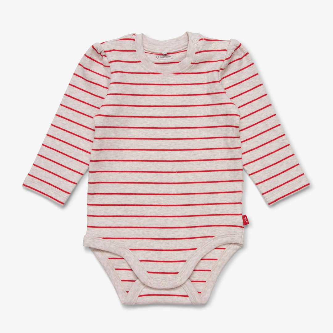 שמלת ג'ינס ובגד גוף פסים