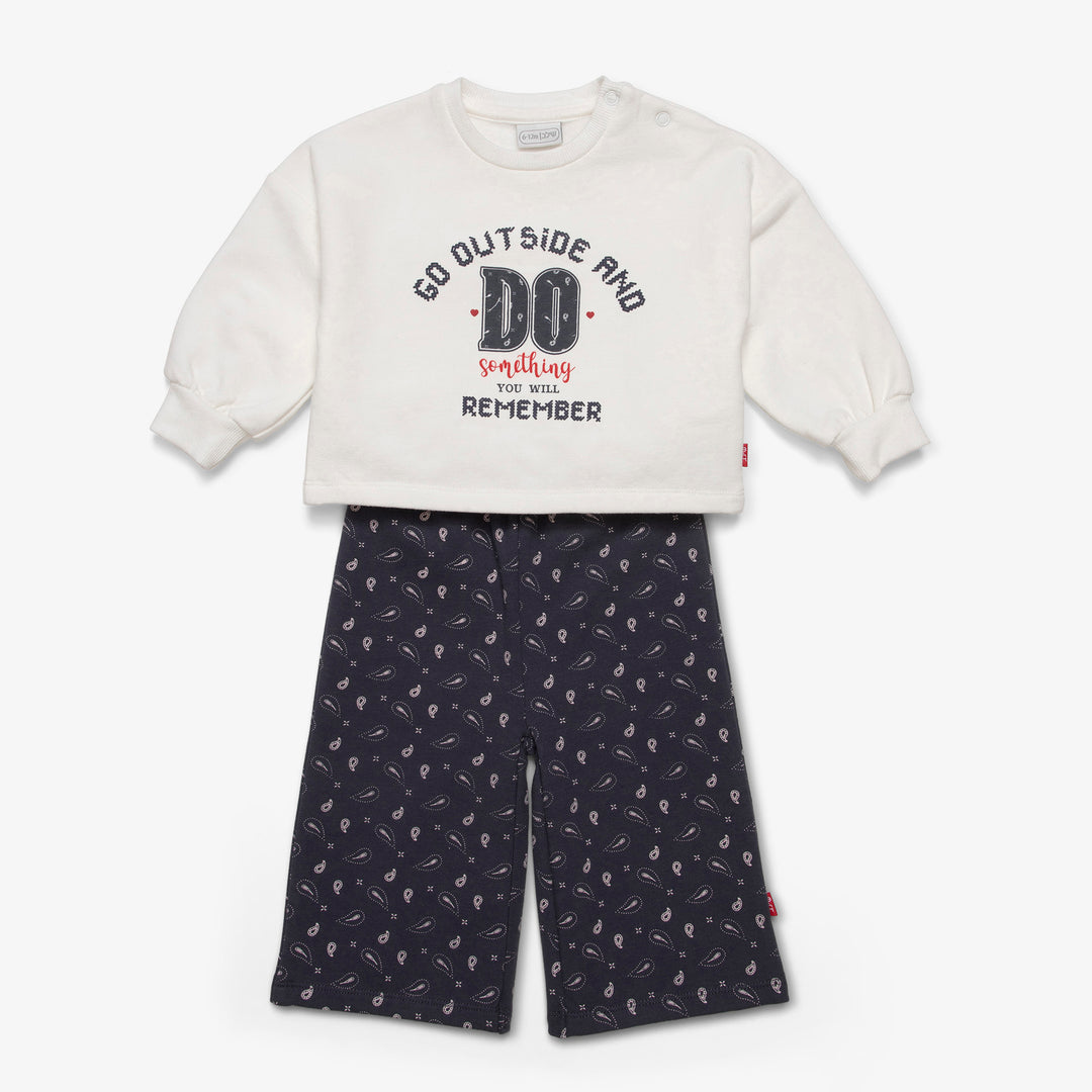 חליפת פוטר בהדפס פייזלי