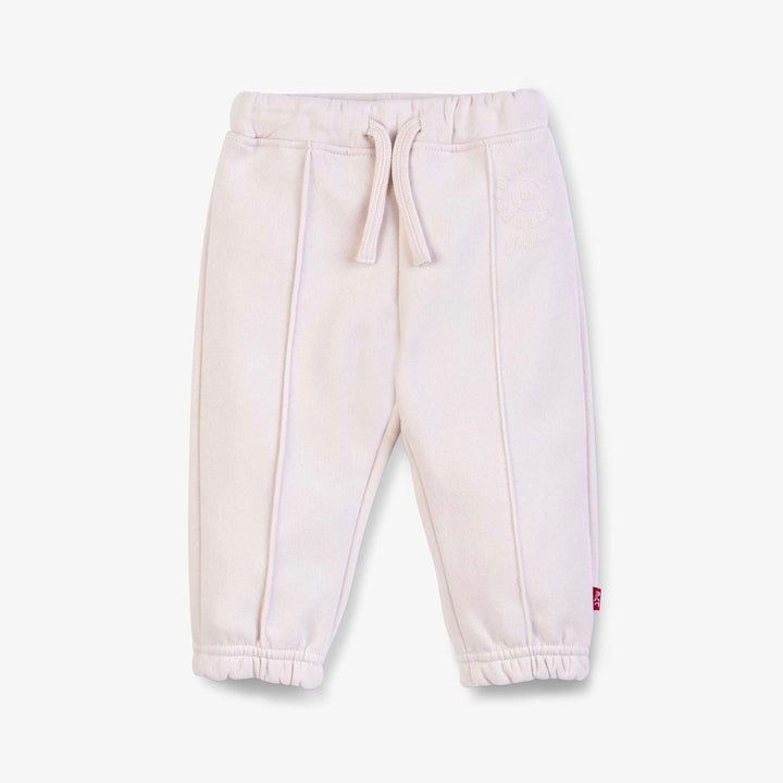 מכנסי טרנינג כיווצים צבע אבן