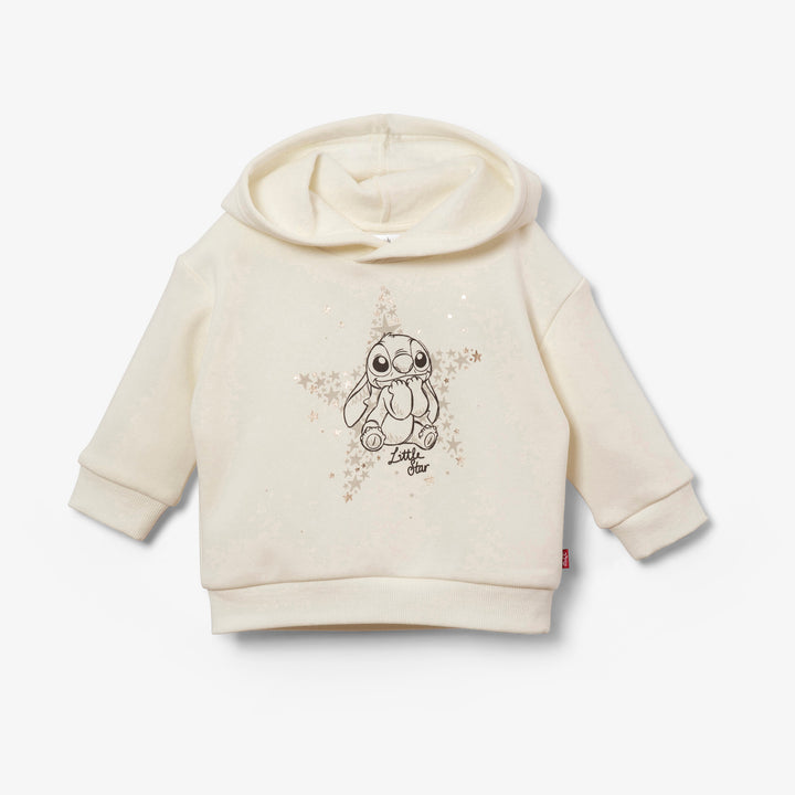 סוויטשירט קפוצ'ון בהדפס סטיץ'