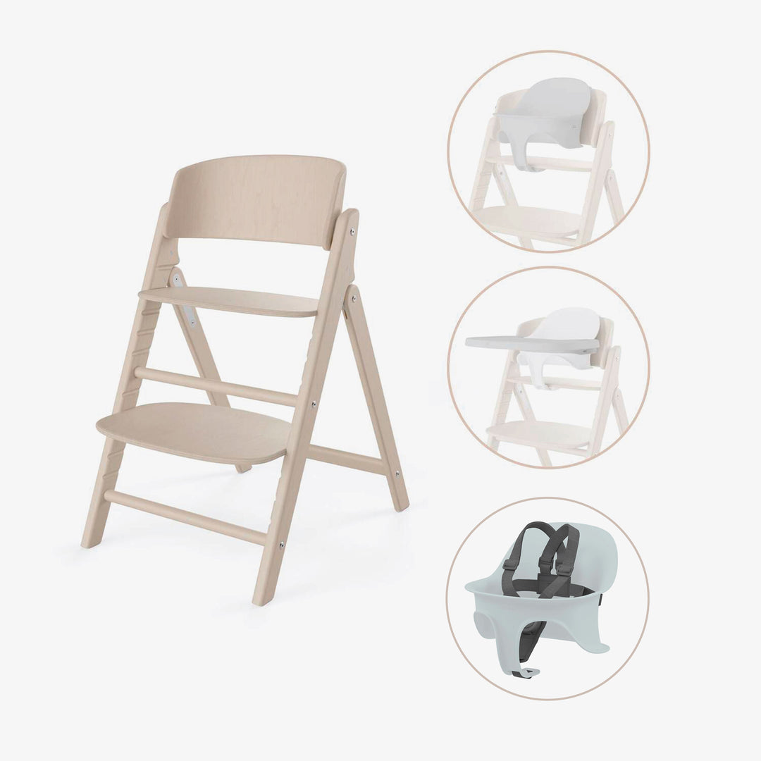 כסא אוכל בז Click&Fold