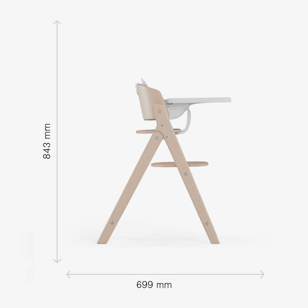 כסא אוכל בז Click&Fold