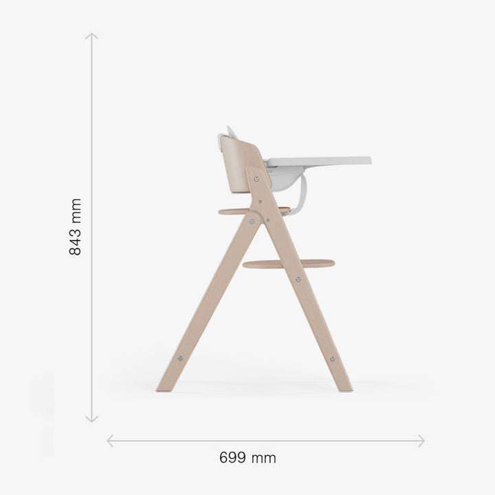 כסא אוכל בז Click&Fold