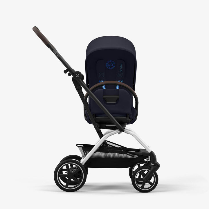 טיולון איזי אס טוויסט 2+כחול נייבי/חום