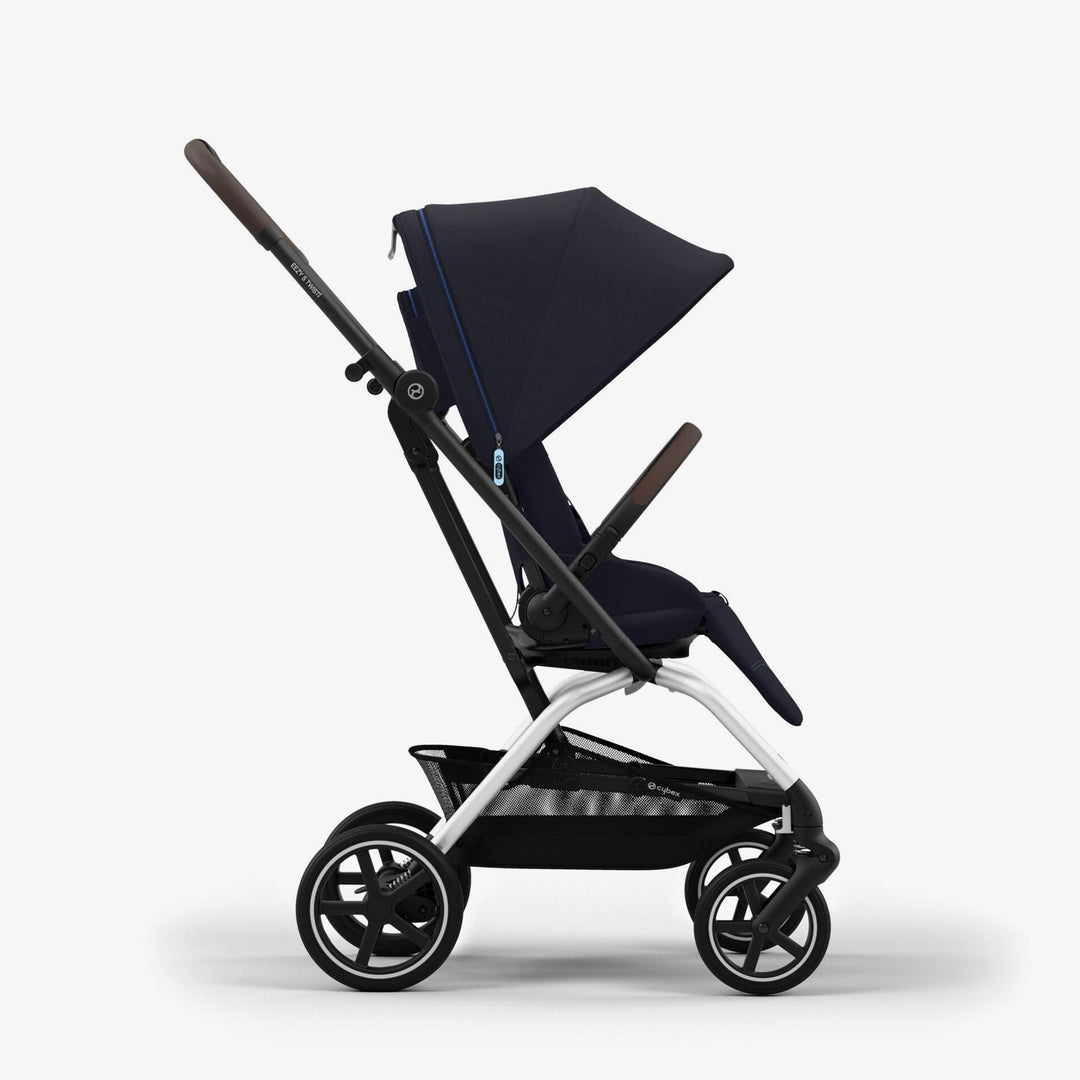 טיולון איזי אס טוויסט 2+כחול נייבי/חום