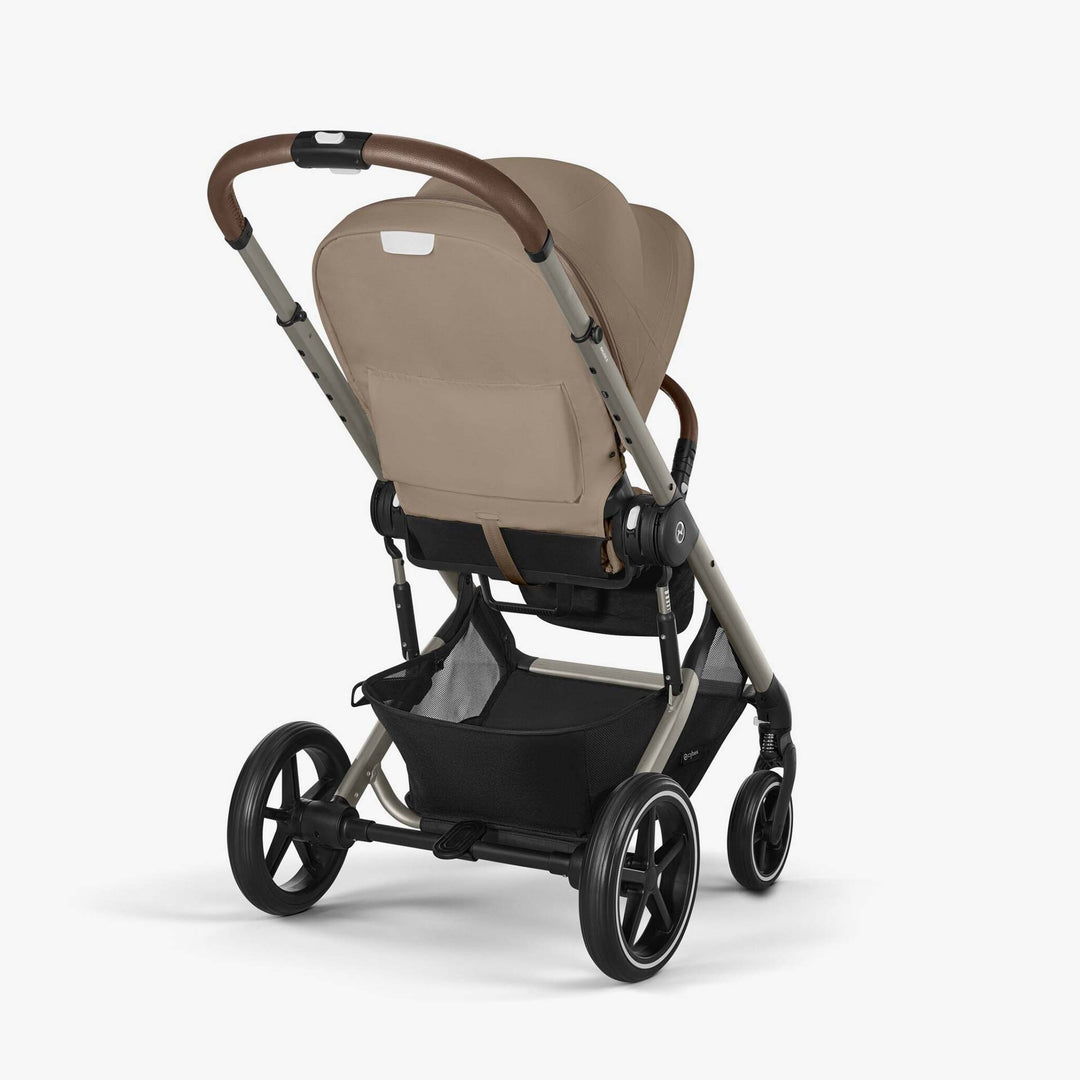 עגלת בליוס 5 TS בז' + סל קל קלאוד G+ מתאמים