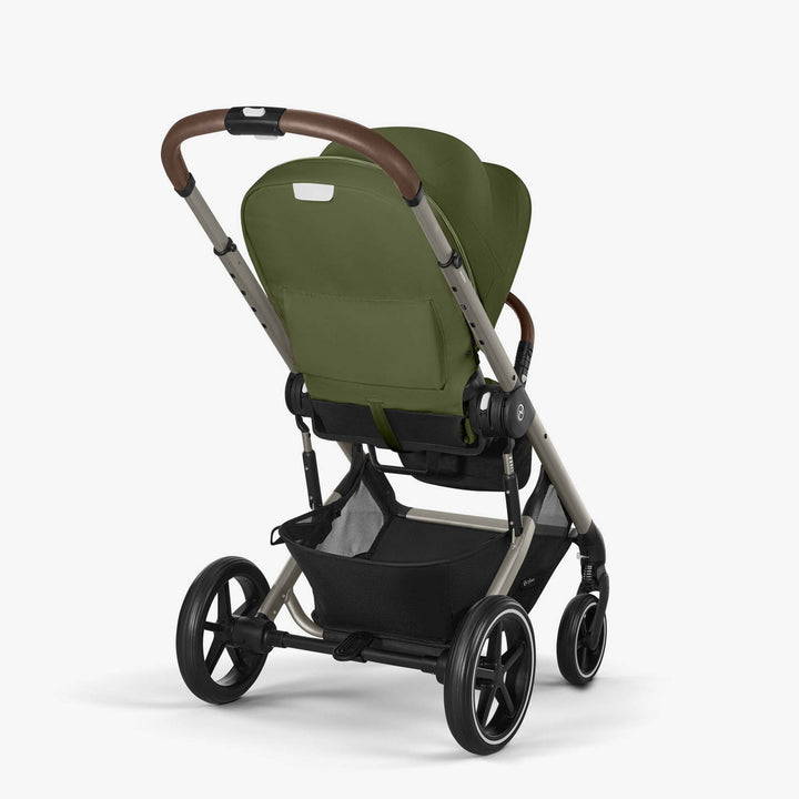 עגלת בליוס 5 TS ירוק + סל קל קלאוד G+ מתאמים