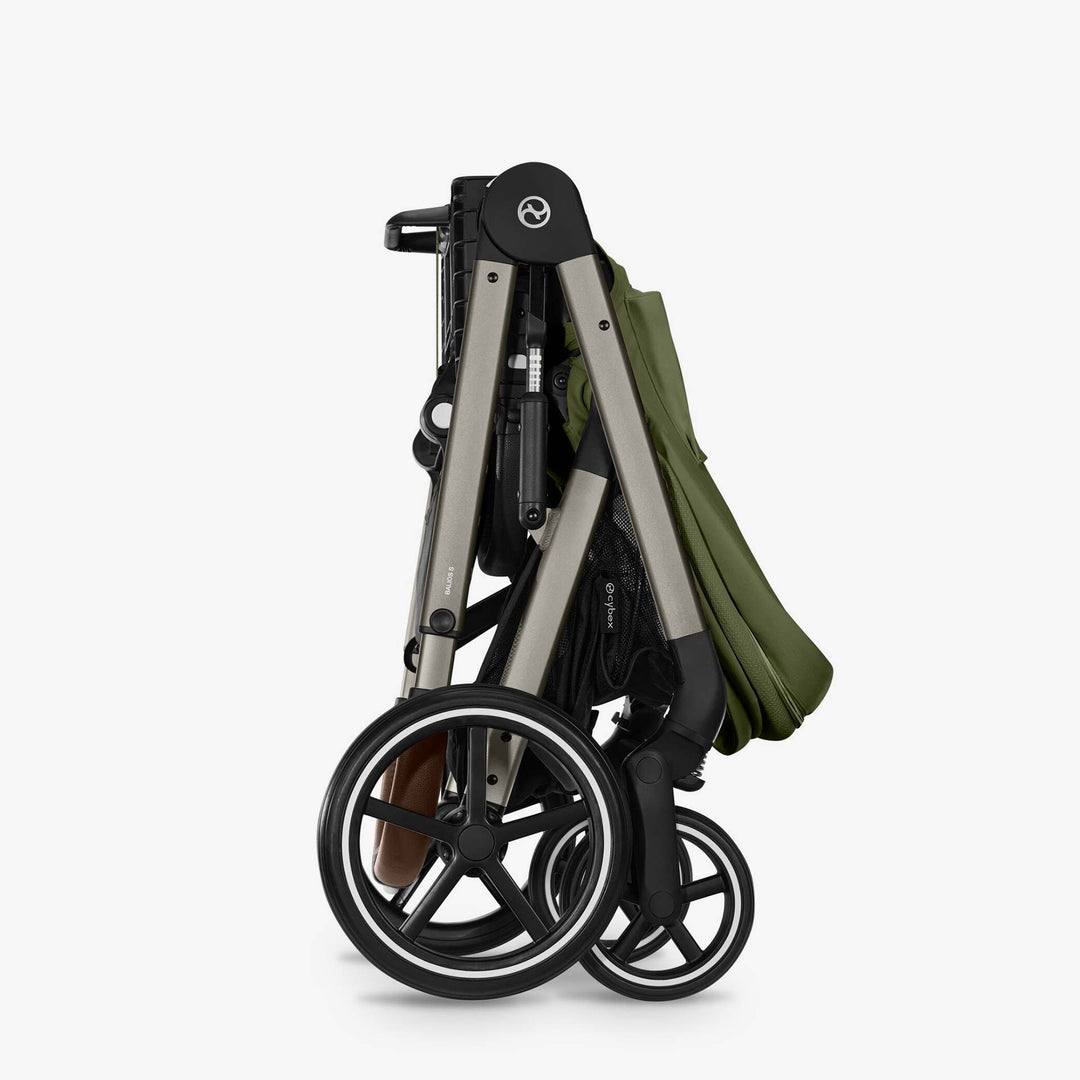 עגלת בליוס 5 TS ירוק + סל קל קלאוד G+ מתאמים