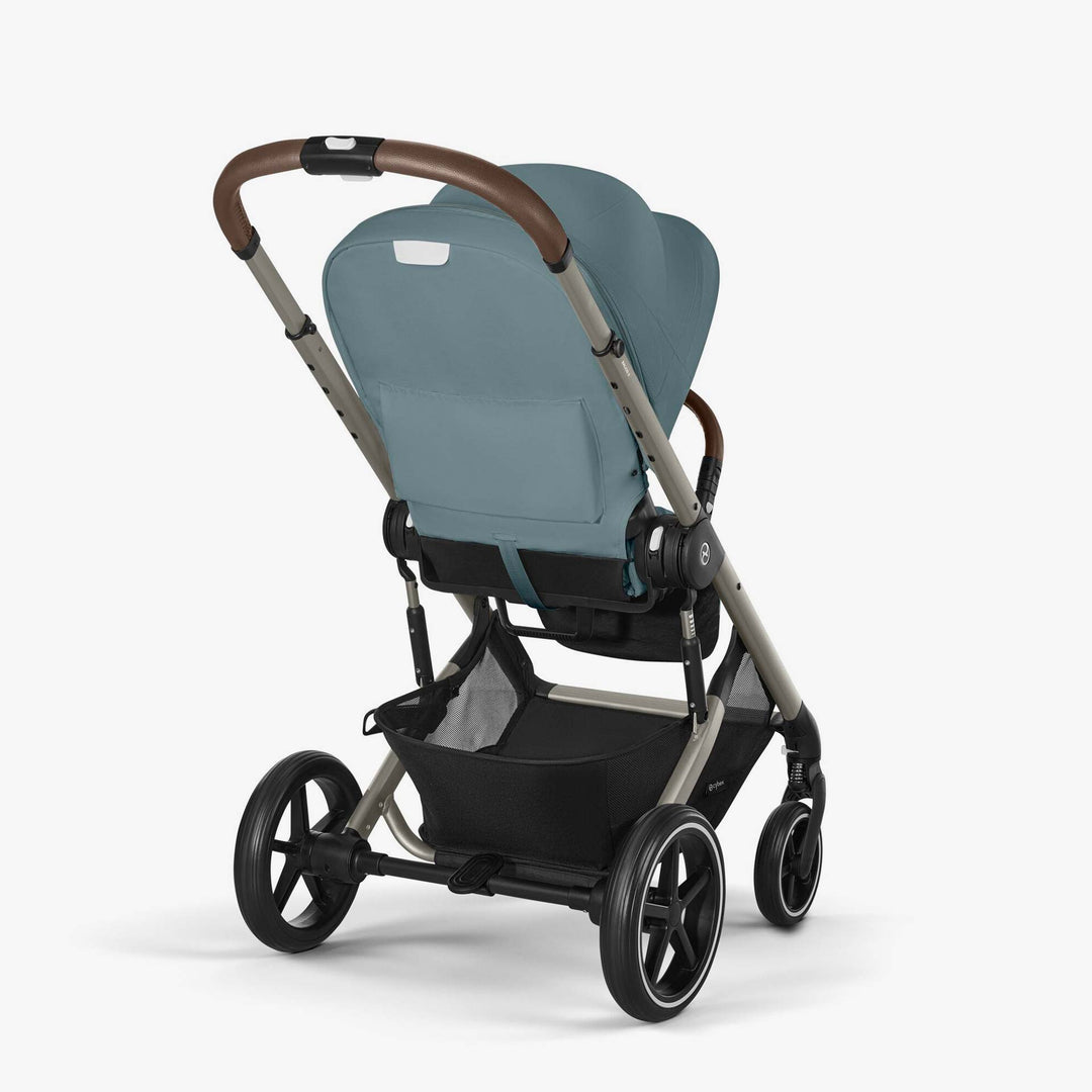 עגלת בליוס 5 TS כחול + סל קל קלאוד G+ מתאמים